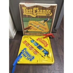Ideal Last Chance Board Game No. 2005-7 Rare